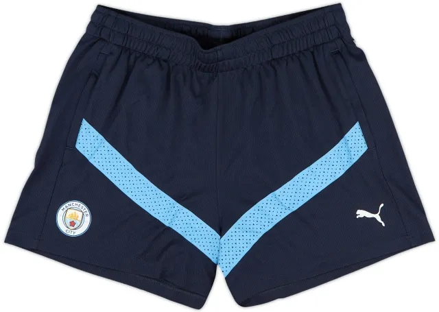 2022-23 Manchester City Puma Training Shorts - 10/10 - (L)