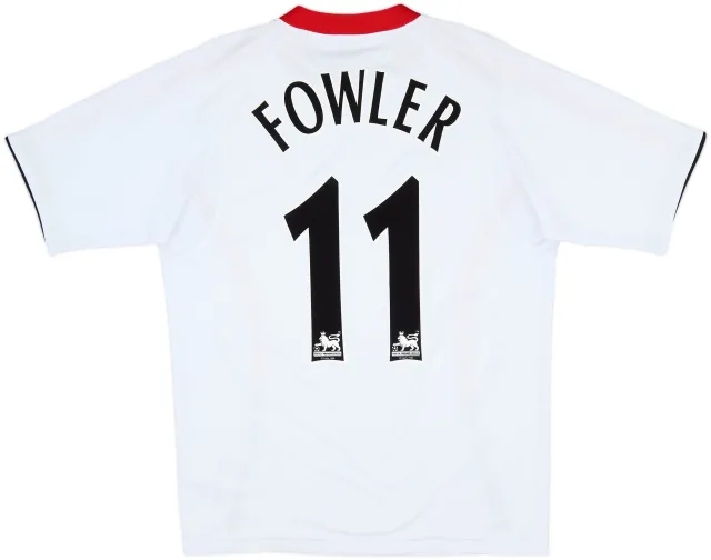 2005-06 Liverpool Away Shirt Fowler #11 - 6/10 - (M)