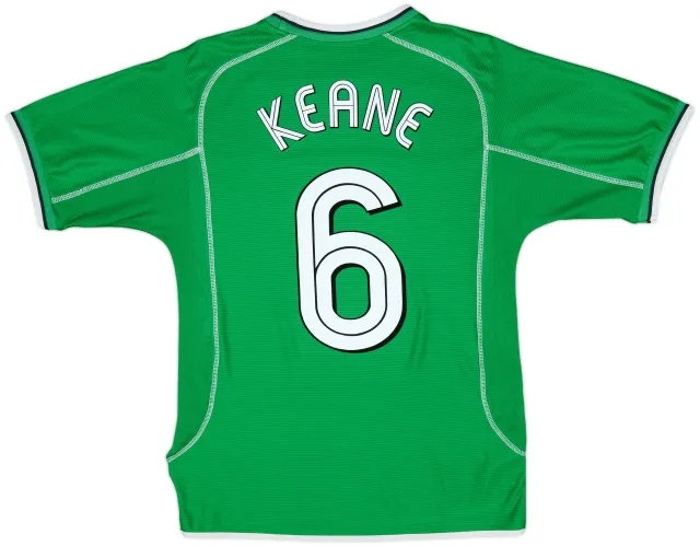 2001-03 Ireland Home Shirt Keane #6 - 7/10 - (XL.Boys)
