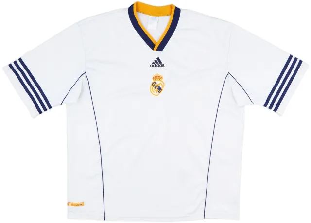 1998-99 Real Madrid adidas Training Shirt - 8/10 - (XL)