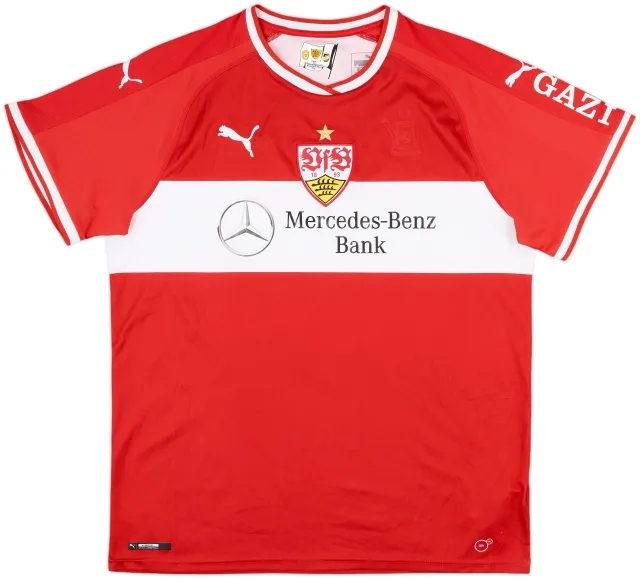 Puma Stuttgart Mens SS Away Shirt 2018/19
