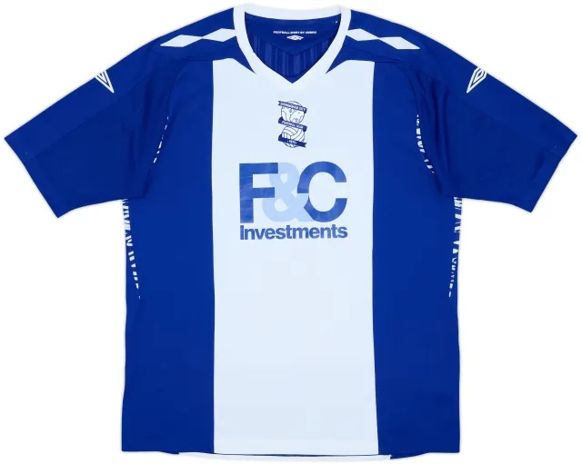 2007-08 Birmingham Home Shirt - 8/10 - (XL)