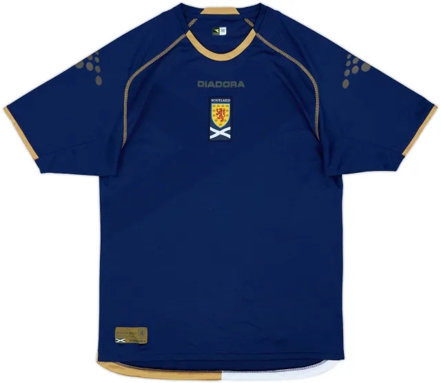 2007-08 Scotland Home Shirt - 8/10 - (M)