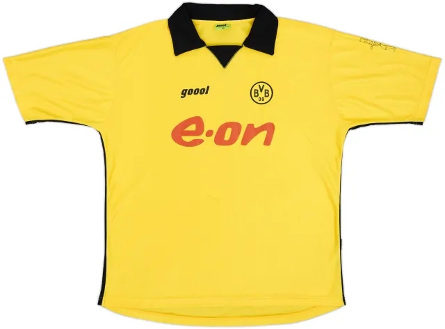 Home Borussia Dortmund Mens SS Home Shirt 2003/04