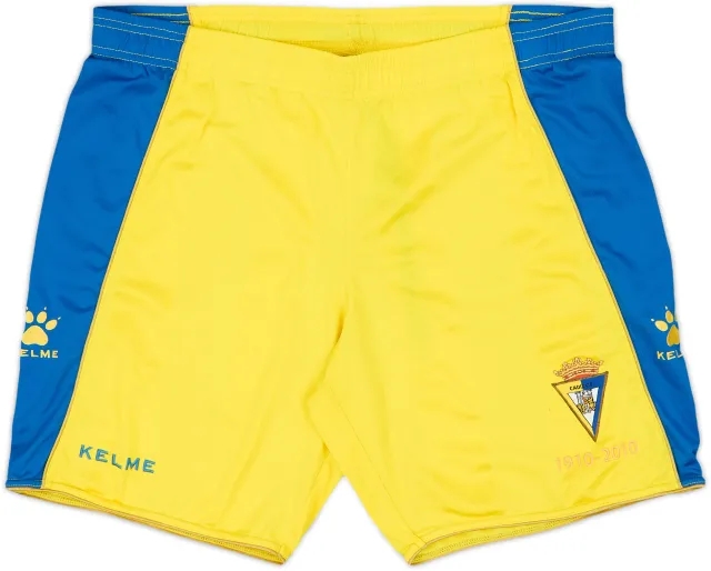 2010-11 Cadiz Home Shorts - 8/10 - (XL)