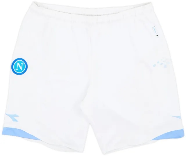 2007-08 Napoli Home Shorts - 7/10 - (M)