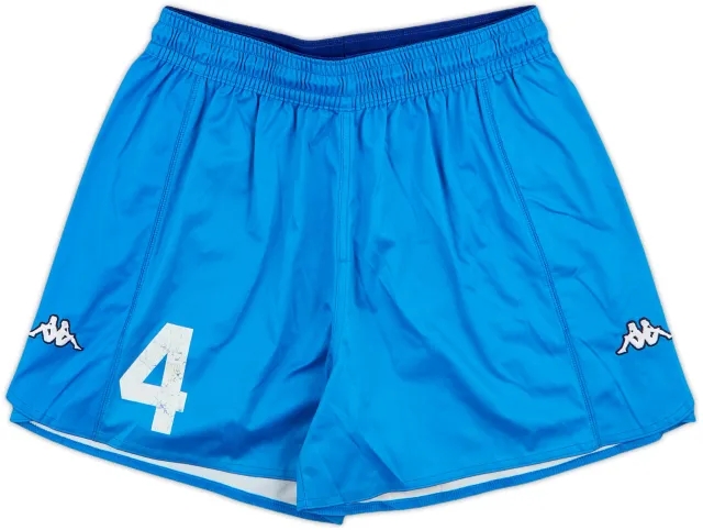 2000-01 Italy Player Issue Home Shorts #4 - 6/10 - (XL)