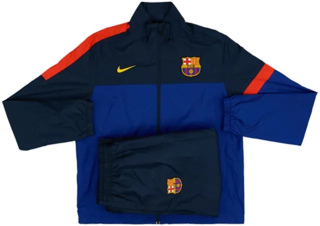 2012-13 Barcelona Nike Tracksuit - 7/10 - (M)
