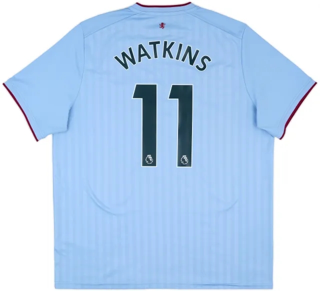 2022-23 Aston Villa Away Shirt Watkins #11 - 7/10 - (XXL)