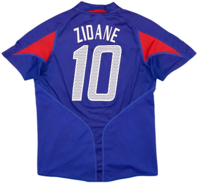 adidas France Boys SS Home Shirt 2004
