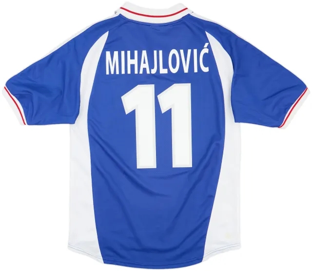 2000-01 Yugoslavia Home Shirt Mihajlovic #11 - 8/10 - (M)