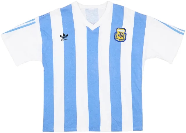 adidas Argentina Mens SS Home Shirt 1991