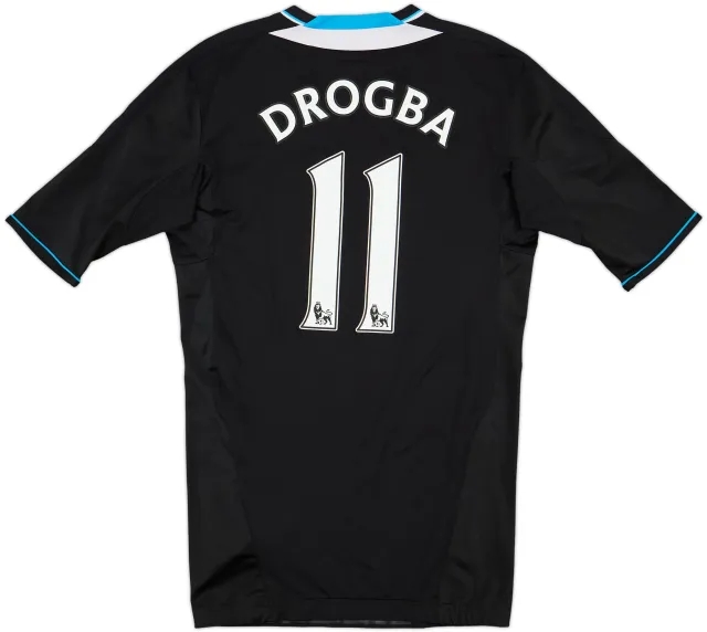 2011-12 Chelsea Player Issue TechFit Away Shirt Drogba #11 - 5/10 - (L)