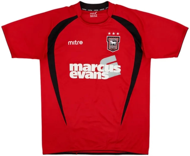 Away Ipswich Town Mens SS Away Shirt 2008/09