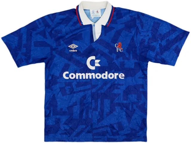 Umbro Chelsea Mens SS Home Shirt 1991/93