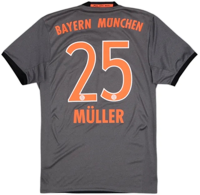 adidas Bayern Munich Mens SS Away Shirt 2016/17