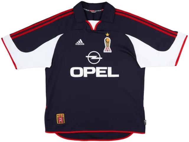 1999-00 AC Milan Centenary Third Shirt - 9/10 - (L)
