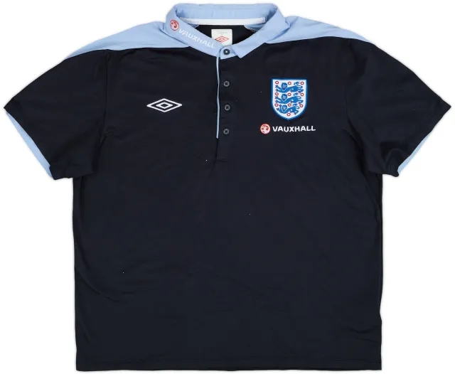 2011-12 England Umbro Polo Shirt - 7/10 - (XL)