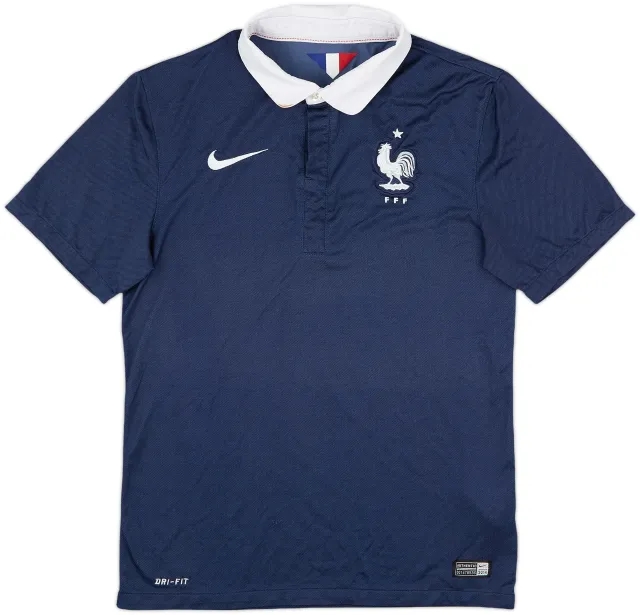 Nike France Mens SS Home Shirt 2014