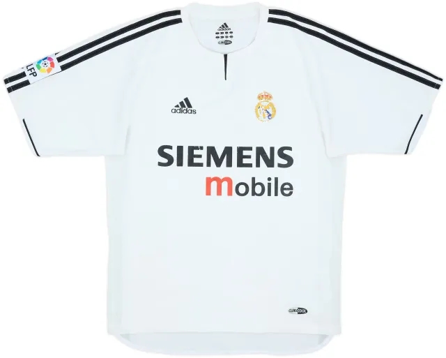 2003-04 Real Madrid Player Issue Home Shirt - 5/10 - (S)