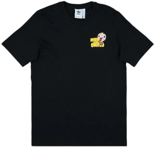 2022-23 Manchester United adidas Graphic Tee - 8/10 - (M)