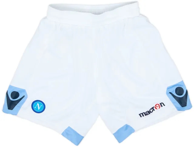 Macron Napoli Boys Home Shorts 2010/11