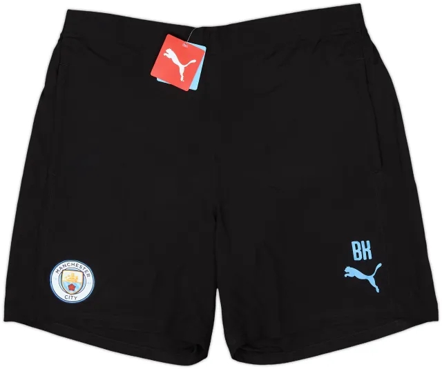 2019-20 Manchester City Puma Training Shorts 'BK' (XL)