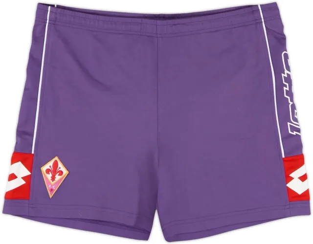 2005-06 Fiorentina Home Shorts - 8/10 - (L)
