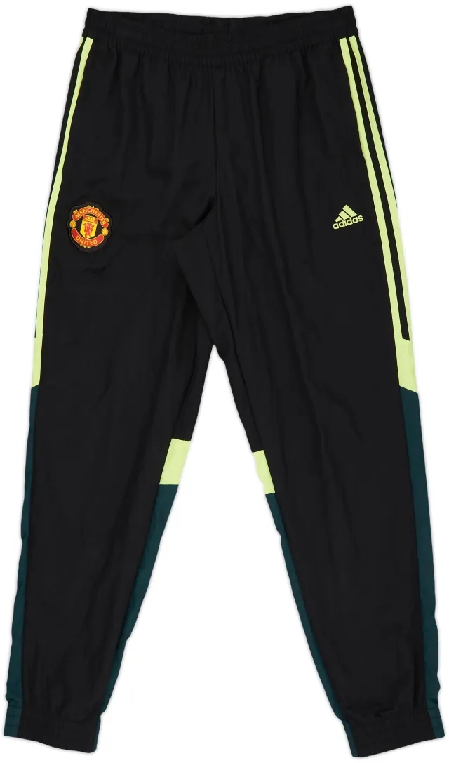 2023-24 Manchester United adidas Track Pants/Bottoms - 9/10 - (M)