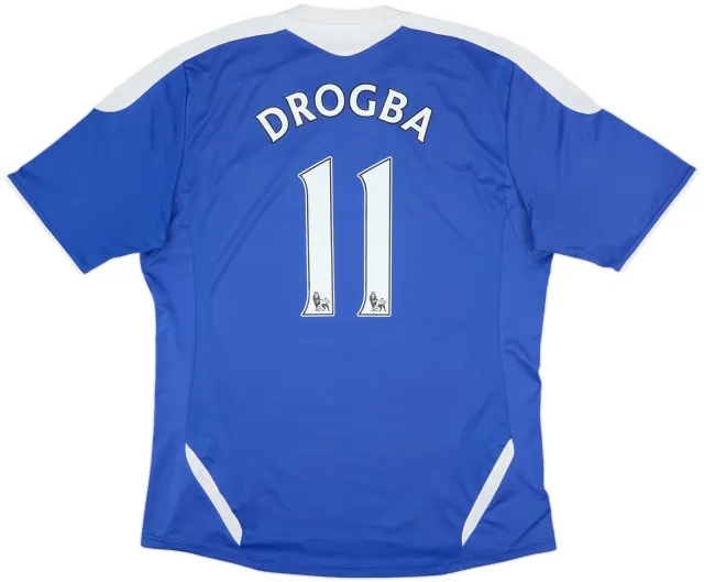 2011-12 Chelsea Home Shirt Drogba #11 - 6/10 - (XL)