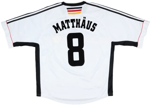 1998-00 Germany Home Shirt Matthaus #8 - 8/10 - (XXL)