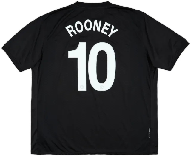 2009-10 Manchester United Away Shirt Rooney #10 - 8/10 - (3XL)