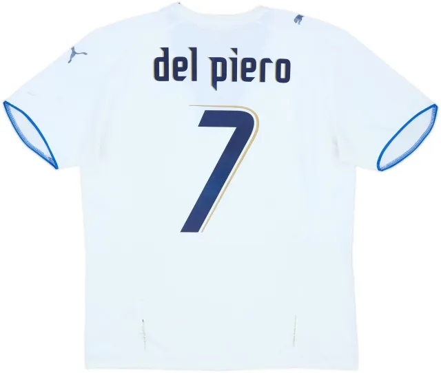 2006 Italy Away Shirt Del Piero #7 - 5/10 - (L)