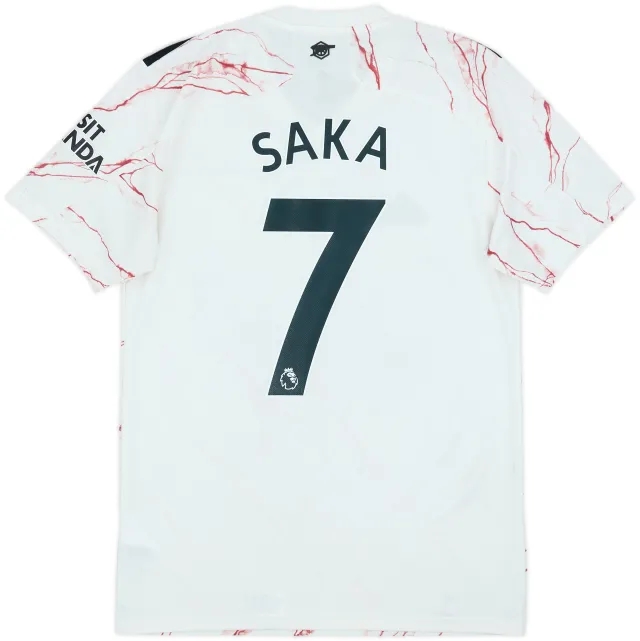 2020-21 Arsenal Away Shirt Saka #7 - 6/10 - (S)