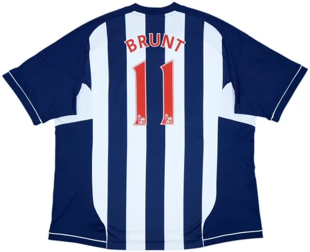 2012-13 West Brom Home Shirt Brunt #11 - 9/10 - (3XL)