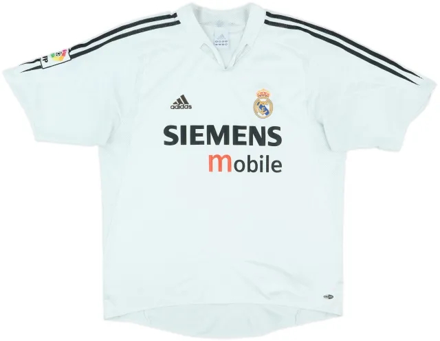 2004-05 Real Madrid Home Shirt Beckham #23 - 6/10 - (L)