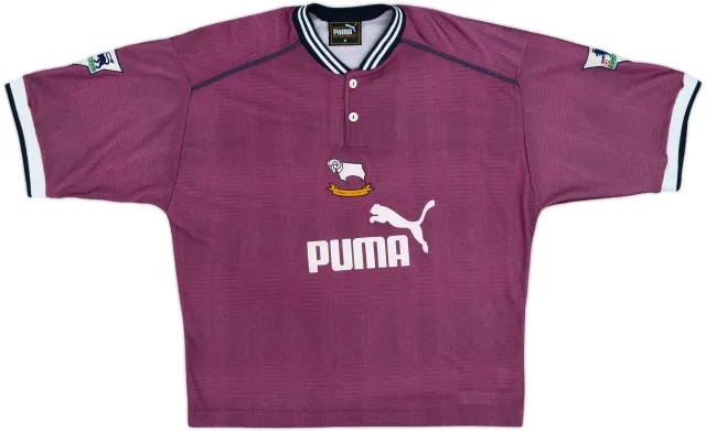 1996-97 Derby County Away Shirt - 7/10 - (M)
