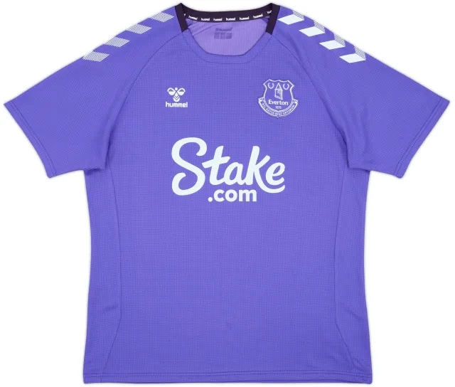2020-21 Everton Hummel Training Shirt - 8/10 - (XL)