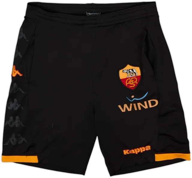 2011-12 Roma Kappa Training Shorts - 7/10 - (XS)