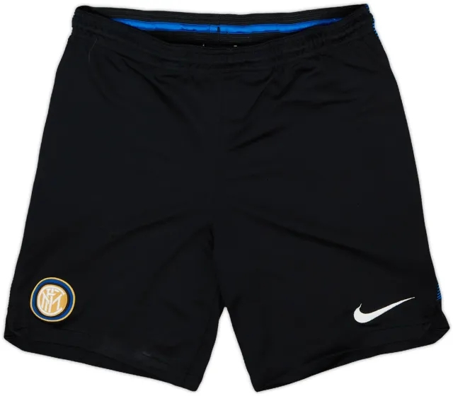 2017-18 Inter Milan Nike Training Shorts - 9/10 - (S)