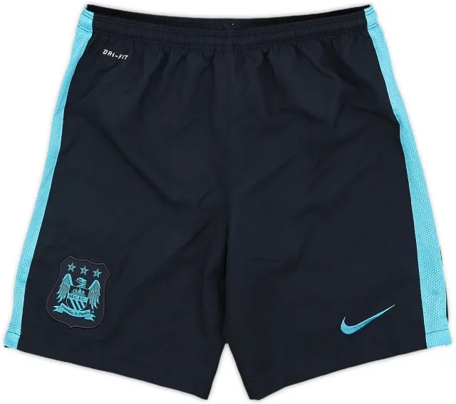 2015-16 Manchester City Away Shorts - 9/10 - (M.Boys)