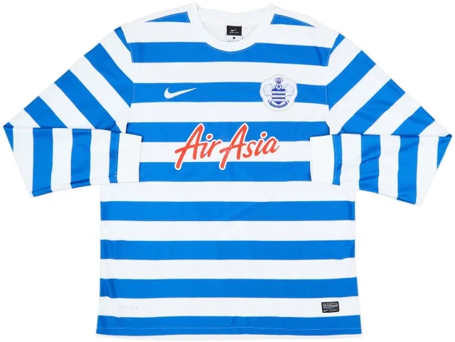 2014-15 QPR Home L/S Shirt - 6/10 - (L)