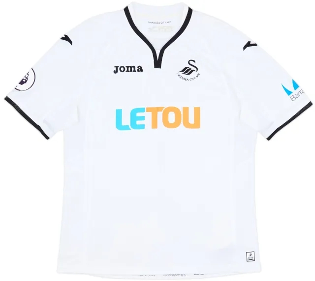 2017-18 Swansea Home Shirt - 10/10 - (XXL)
