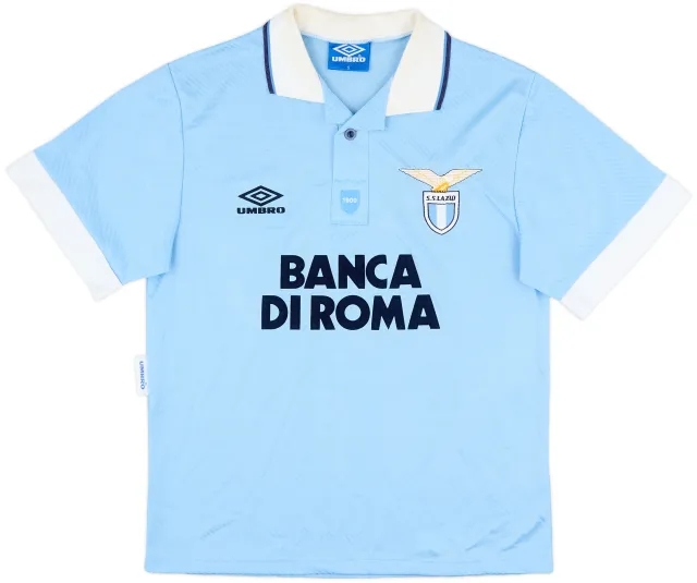 1993-95 Lazio Home Shirt - 8/10 - (S)