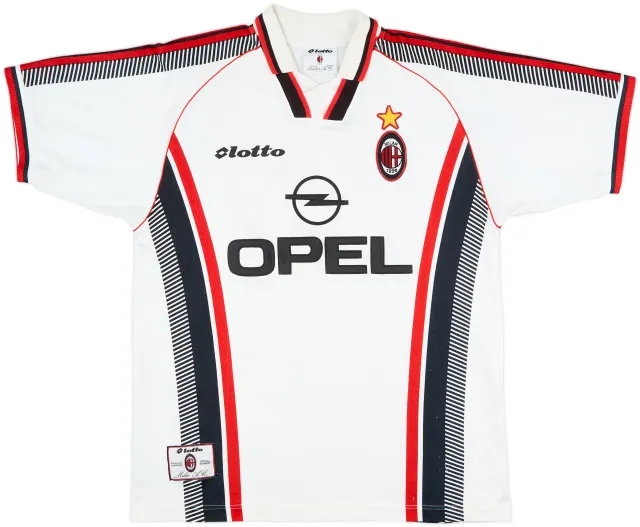 1997-98 AC Milan Away Shirt - 8/10 - (L)