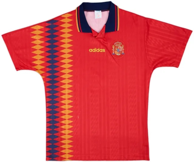 1994-96 Spain Home Shirt - 6/10 - (M)