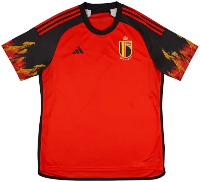 2022-23 Belgium Home Shirt - 8/10 - (XL)