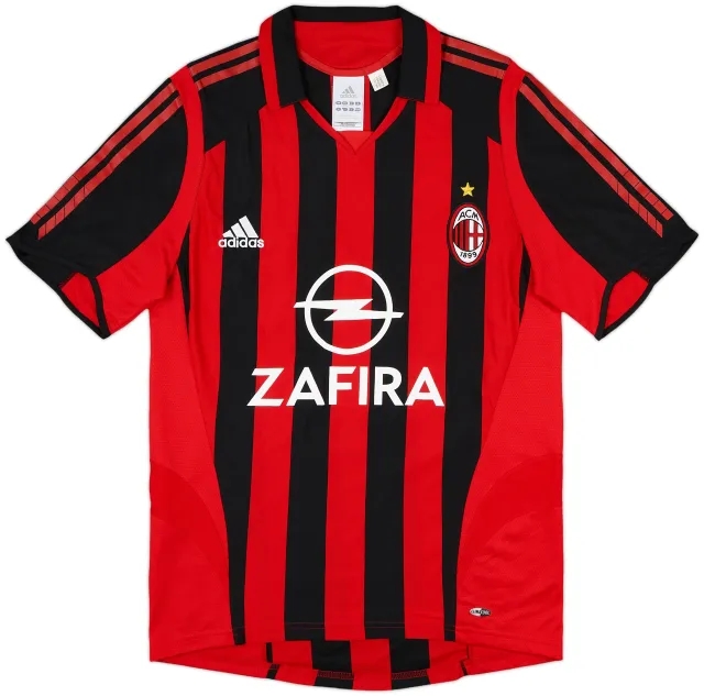2005-06 AC Milan Home Shirt - 10/10 - (S)
