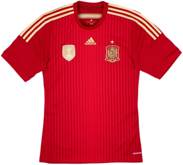 2013-15 Spain Home Shirt - 10/10 - (M)