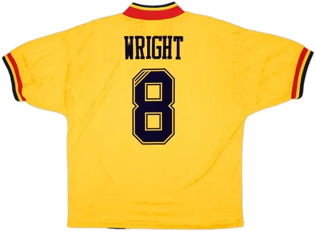 1993-94 Arsenal Away Shirt Wright #8 - 7/10 - (L)